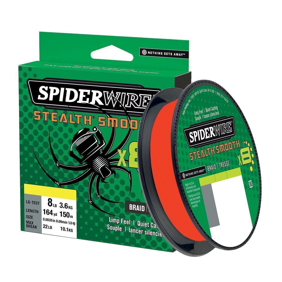 Spiderwire Stelath Smooth 8 Red / 150m