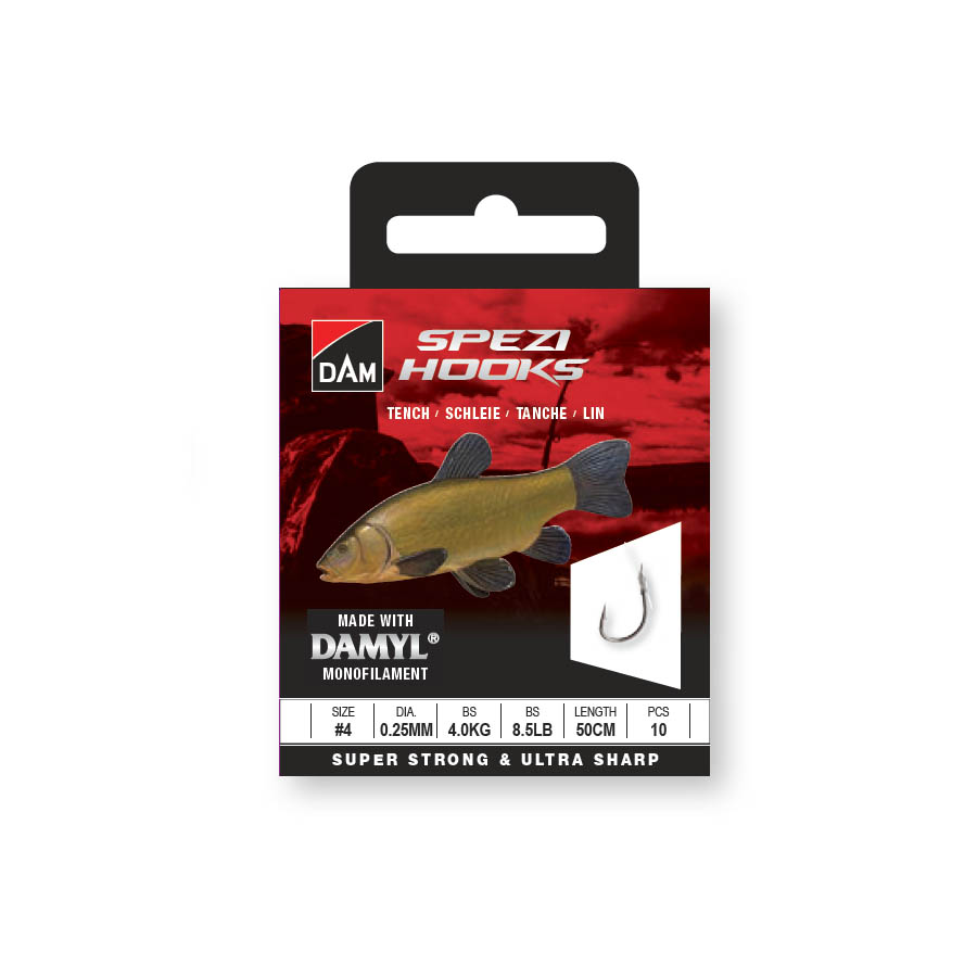 DAM Spezi Tench Leaders Vorfachhaken