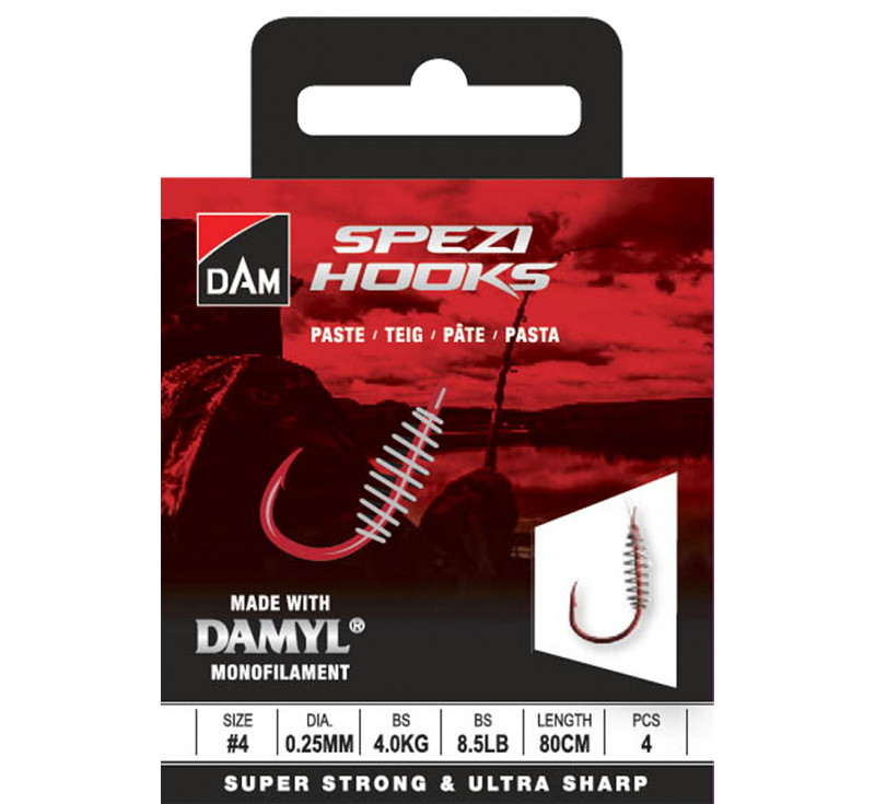 DAM Spezi Paste Leaders Vorfachhaken