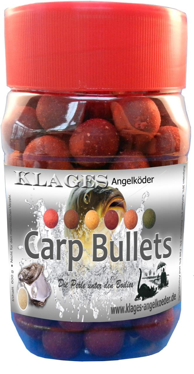 Carp Bullets Boillies 20 mm 600g