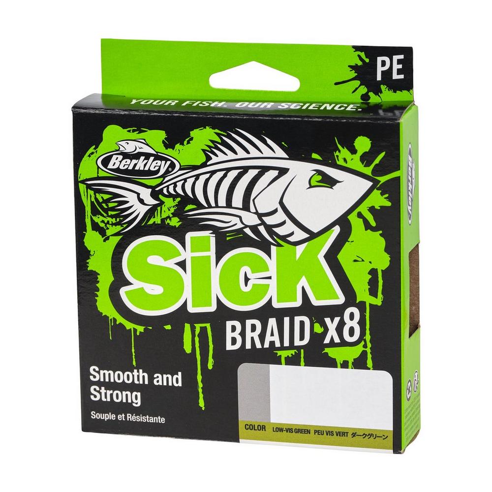 BERKLEY Stick Braid x 8 Moos Green 300m