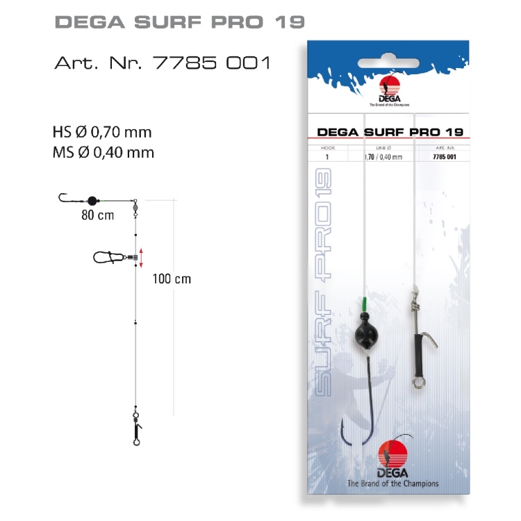 DEGA Surf Pro Rig 19
