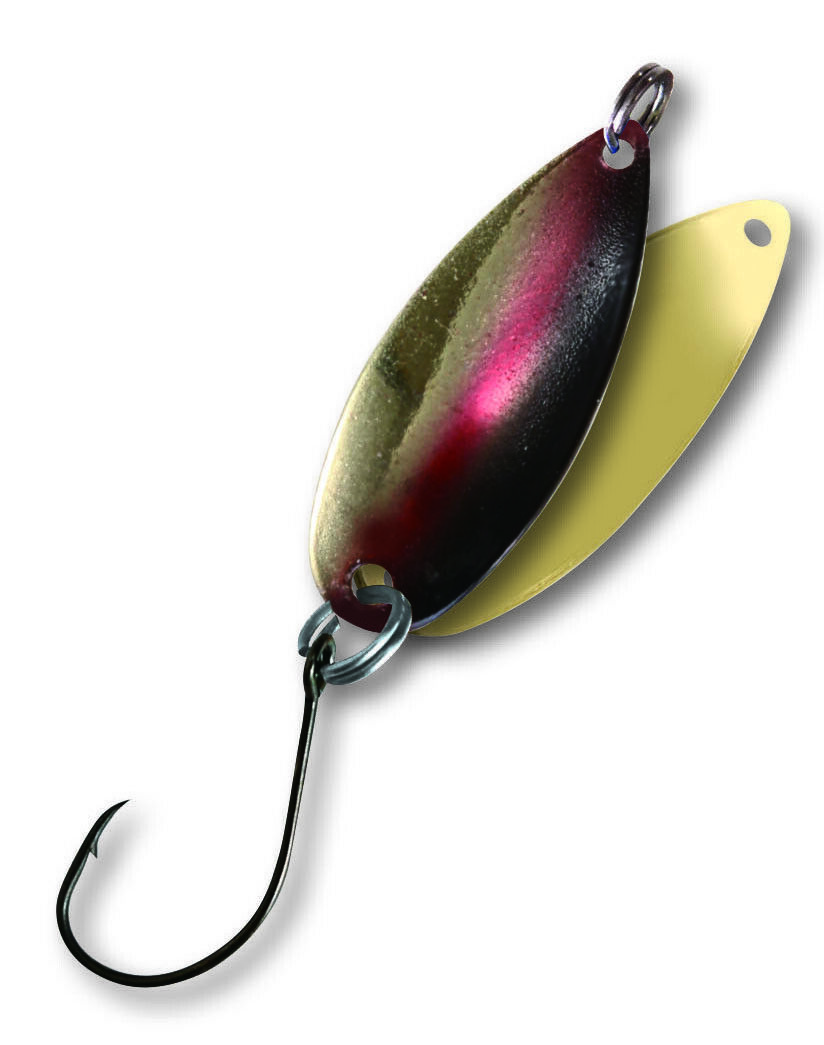 Trout Spoon No.IV Einzelhaken 2,5 cm 1,9g deutschland/gold