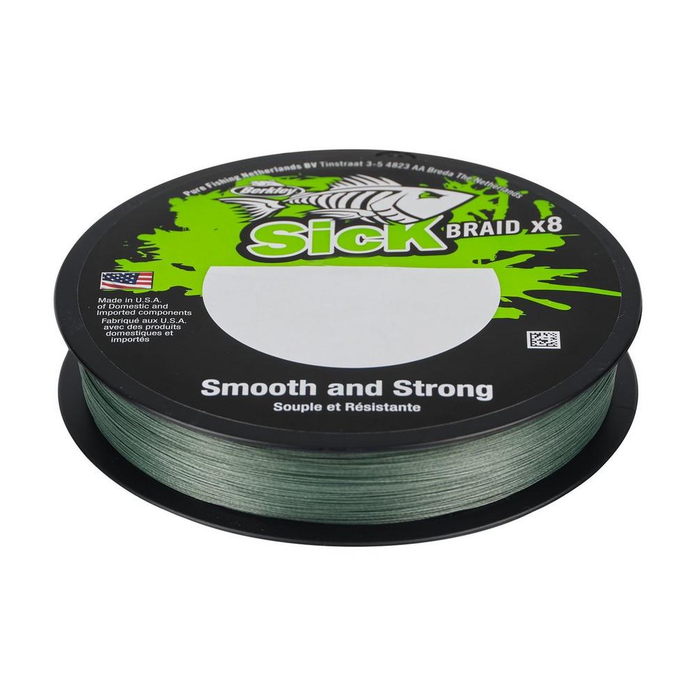 BERKLEY Stick Braid x 8 Moos Green 300m