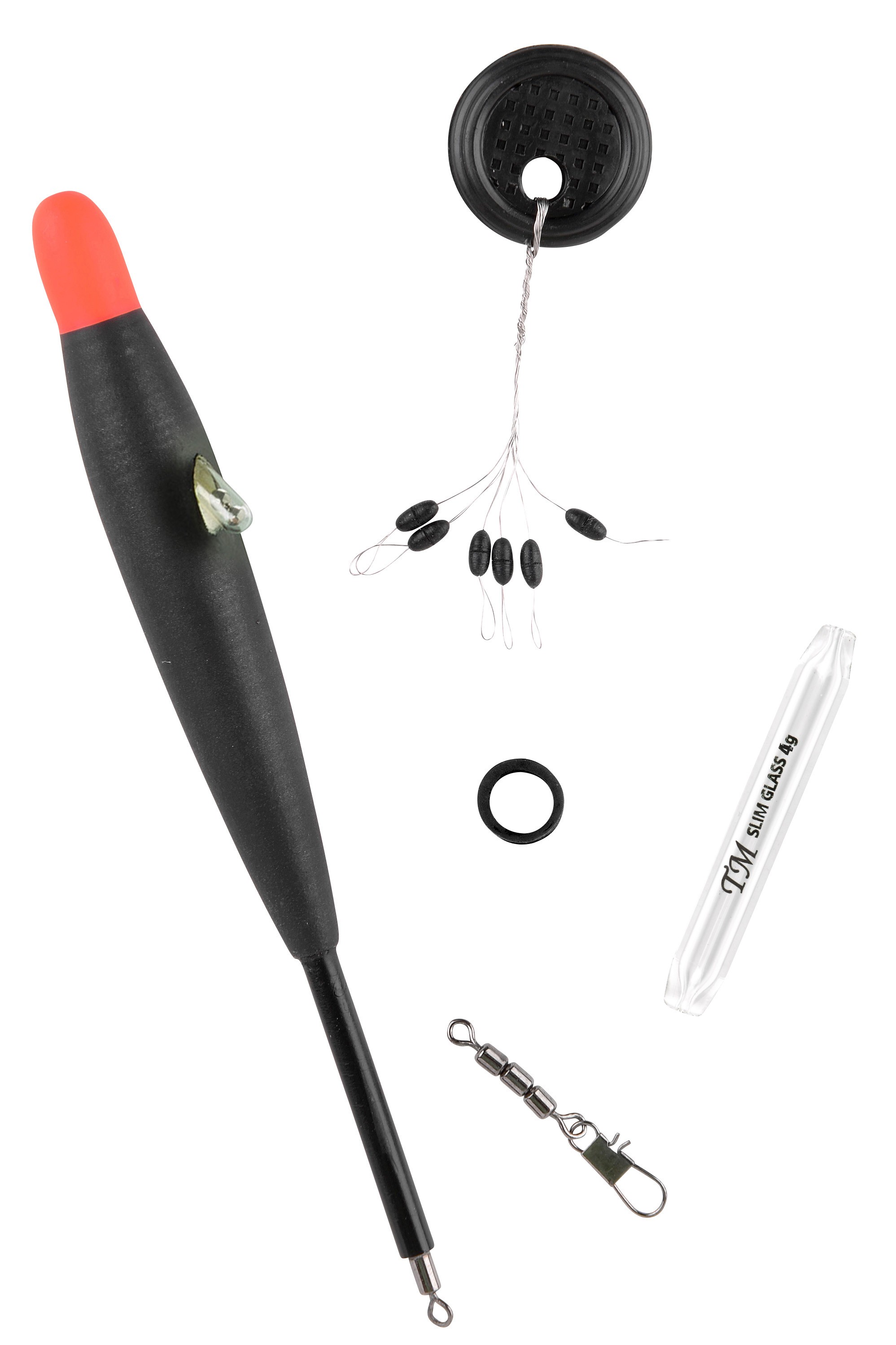 Trout Master Rattle Float Set Glass
