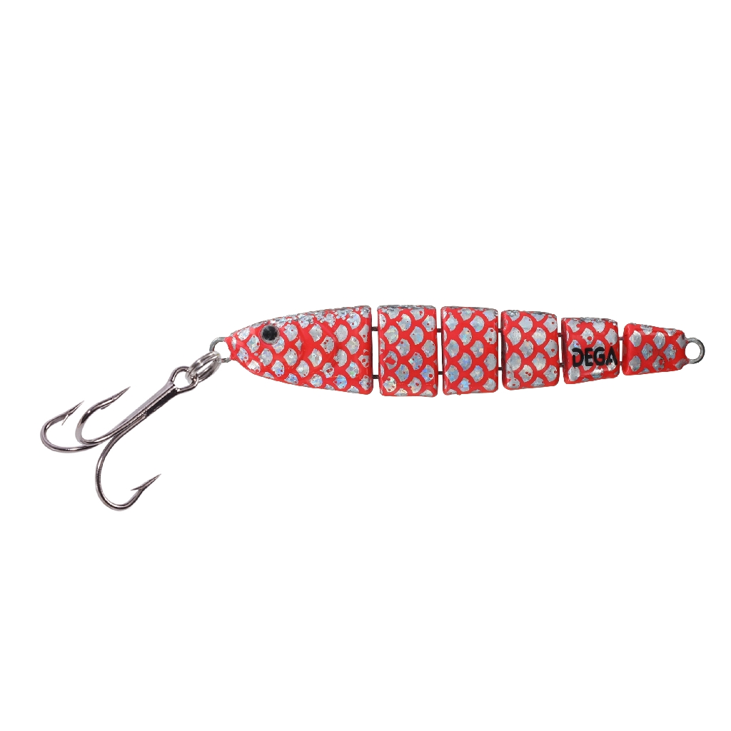 DEGA Pilker Skeleton II Scale + Red 200 g