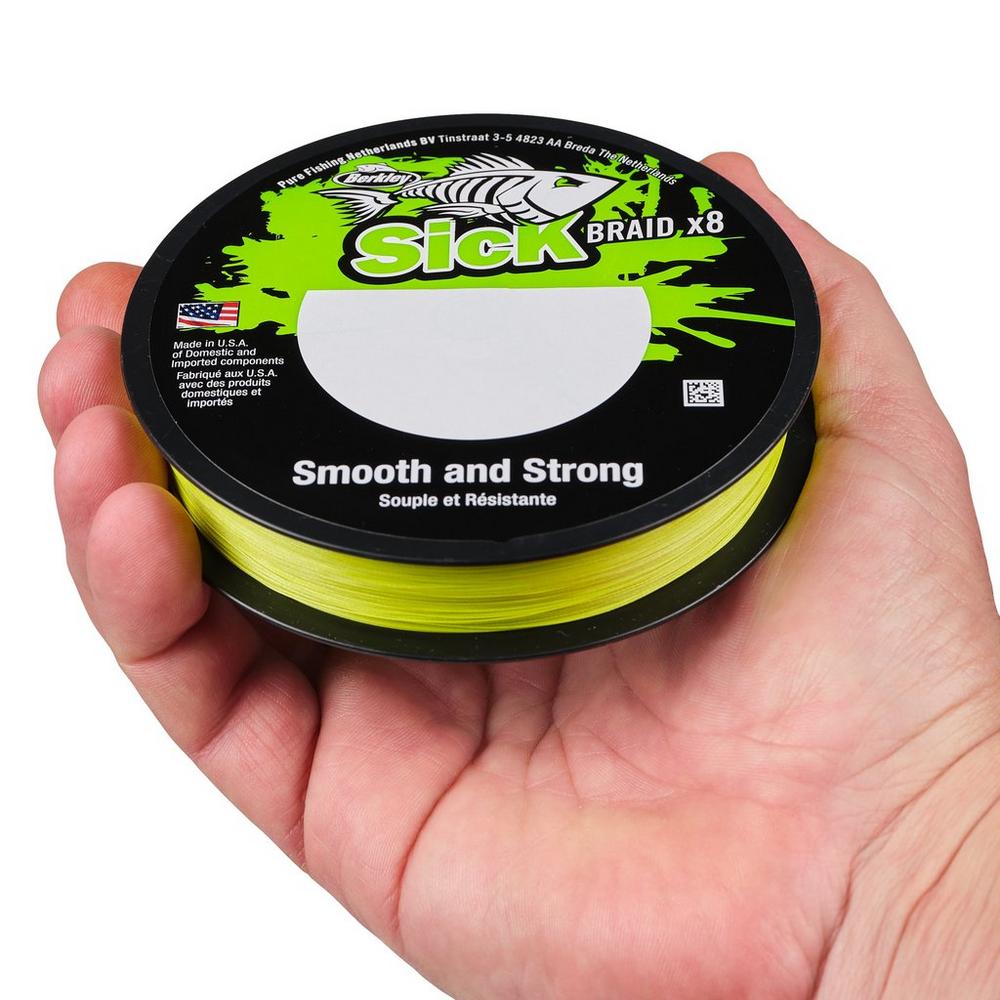 BERKLEY Stick Braid x 8 Yellow 150m