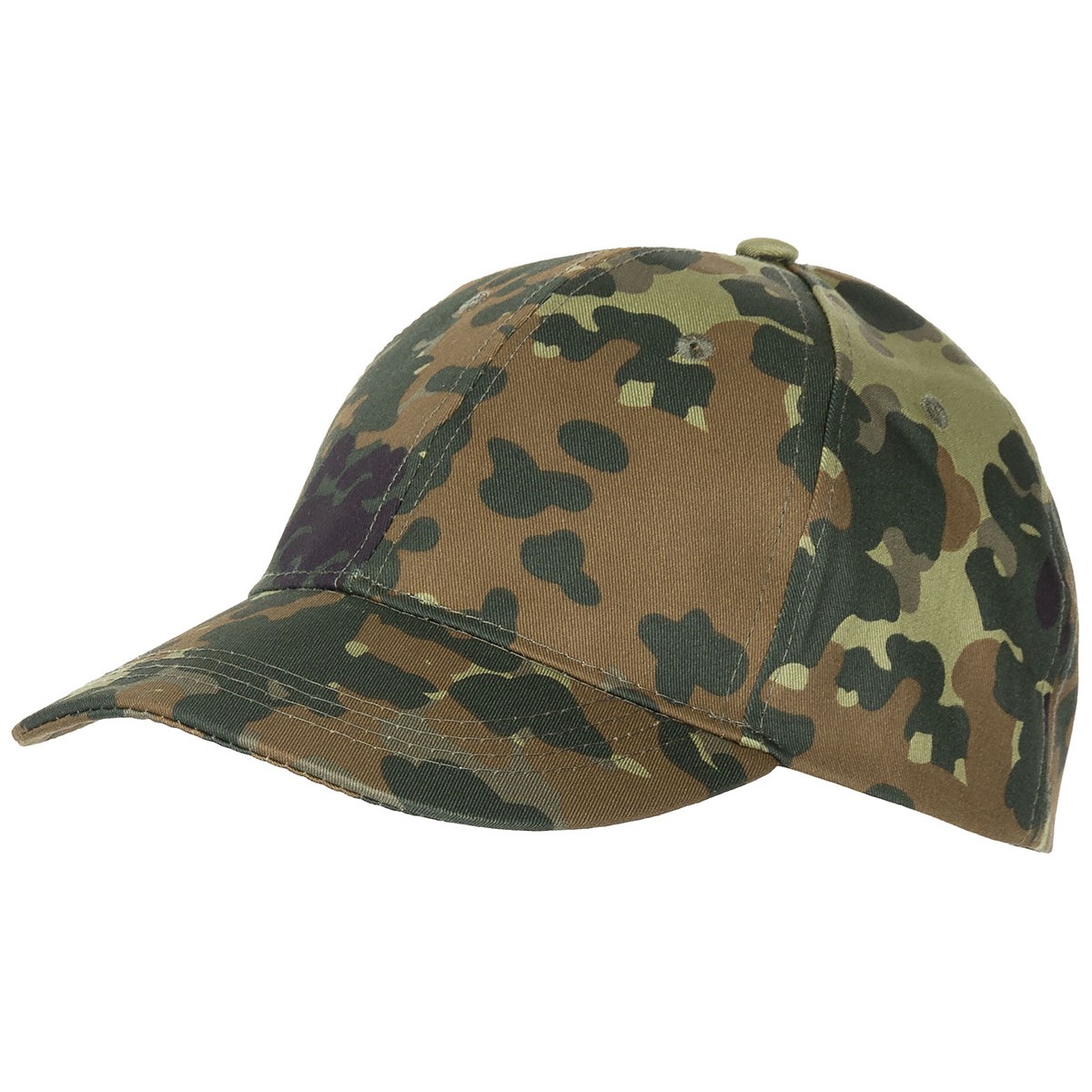 Cap mit Schild, flecktarn, größenverstellbar