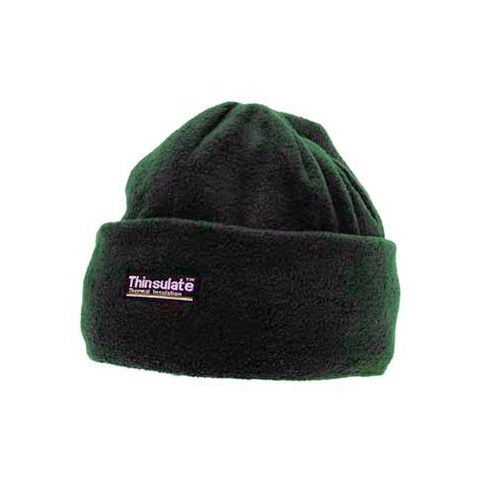 Fleece Mütze - oliv