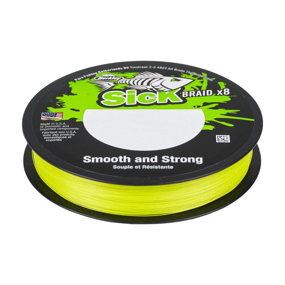 BERKLEY Stick Braid x 8 Yellow 150m