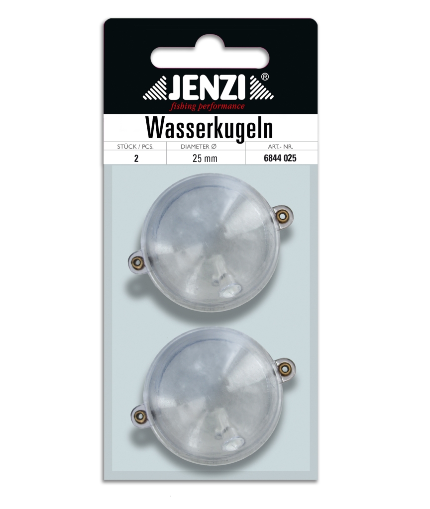 Wasserkugel rund transparent