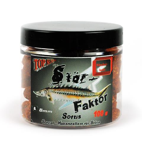 Top Secret Stör Soft-Hakenpellets 8mm 100g Räucherlachs