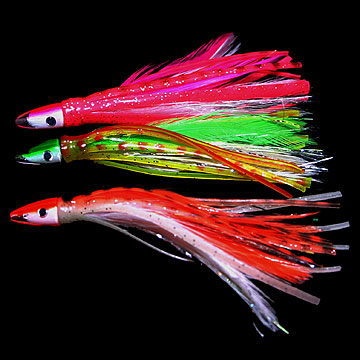 Weighted Feather Tuna Teasers 2 gr  Blau/Violett/Schwarz
