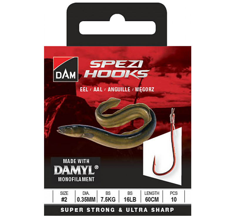 DAM Spezi Aal Leaders Vorfachhaken