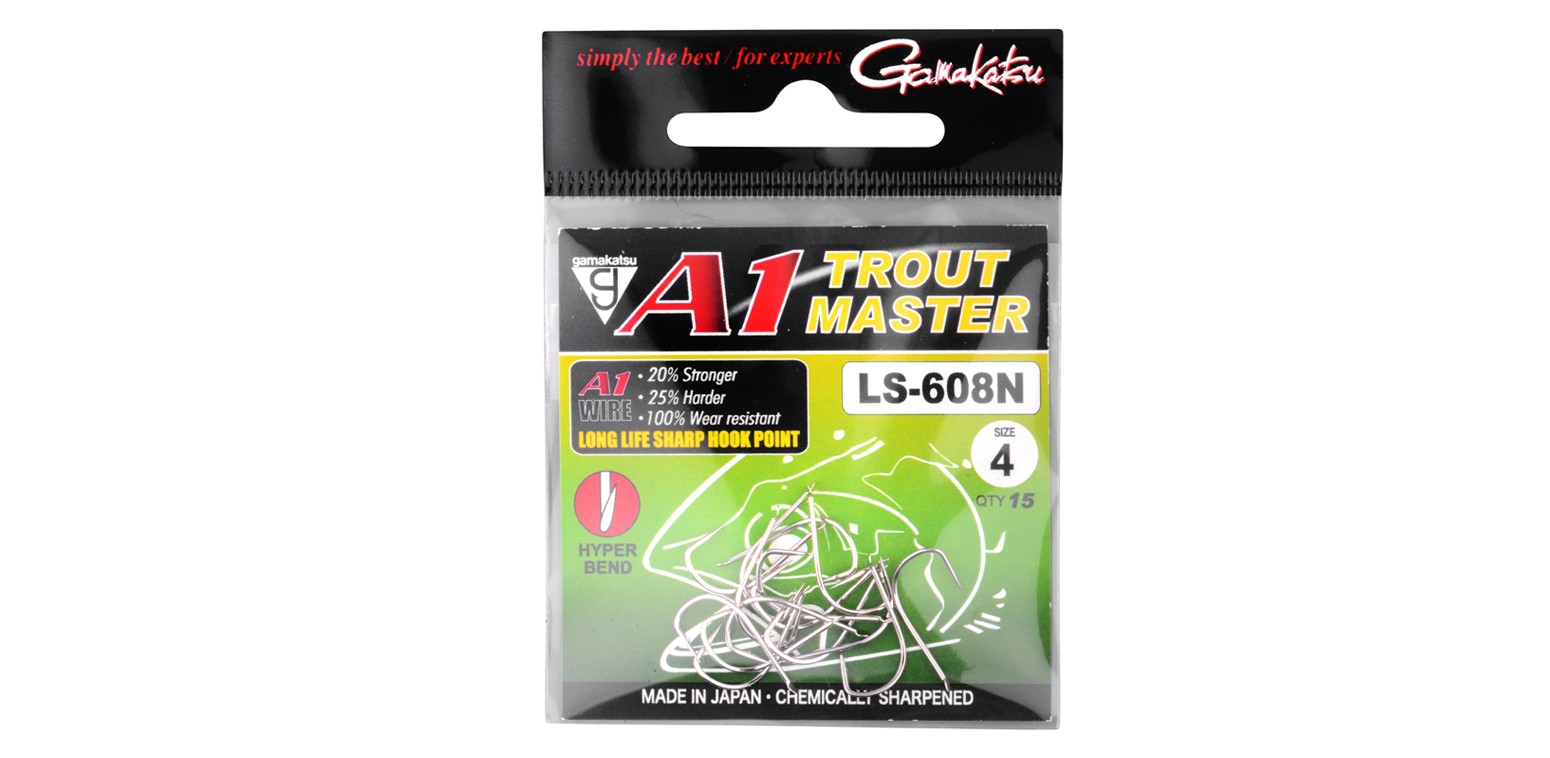 GAMAKATSU A1 Trout Master Haken LS-608