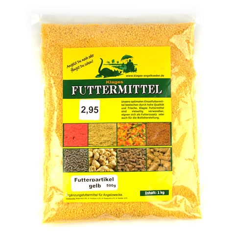 Futterpartikel grob