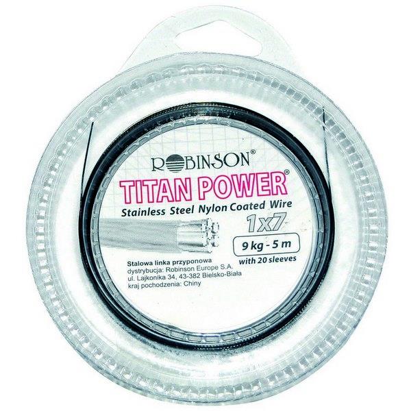 Stahlvorfach auf Spule 1x7