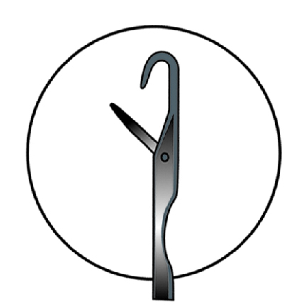 2 Ködernadel m. Öse 21 cm