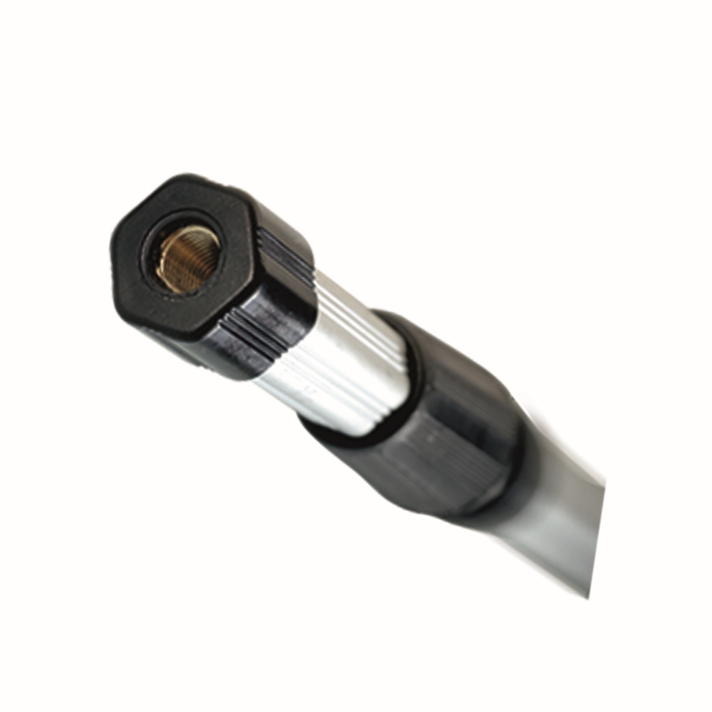 Jenzi Alu-Kescherstock 200cm, engl. Gewinde , 2-teilig