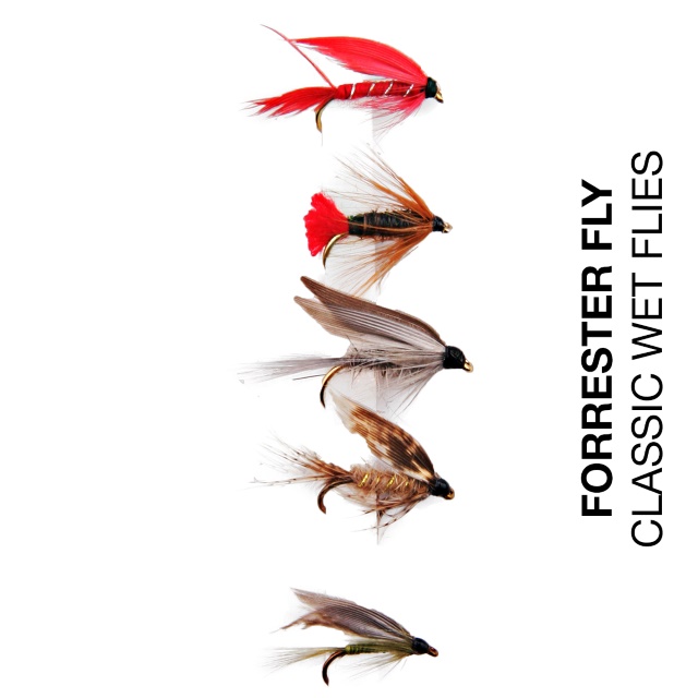 Forrester Fly-Sortiment Classic Wet Flies