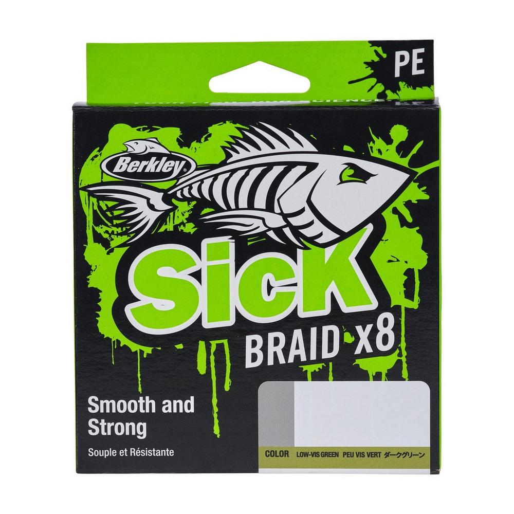 BERKLEY Stick Braid x 8 Moos Green 300m