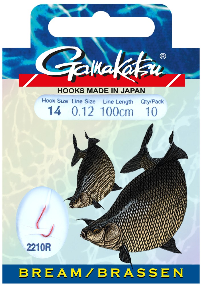 GAMAKATSU Haken Brassen Red 100 CM