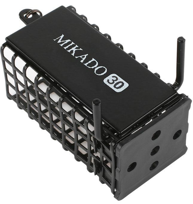 Eckige Futterkörbe aus Metall (Bleifrei) mit Klaue