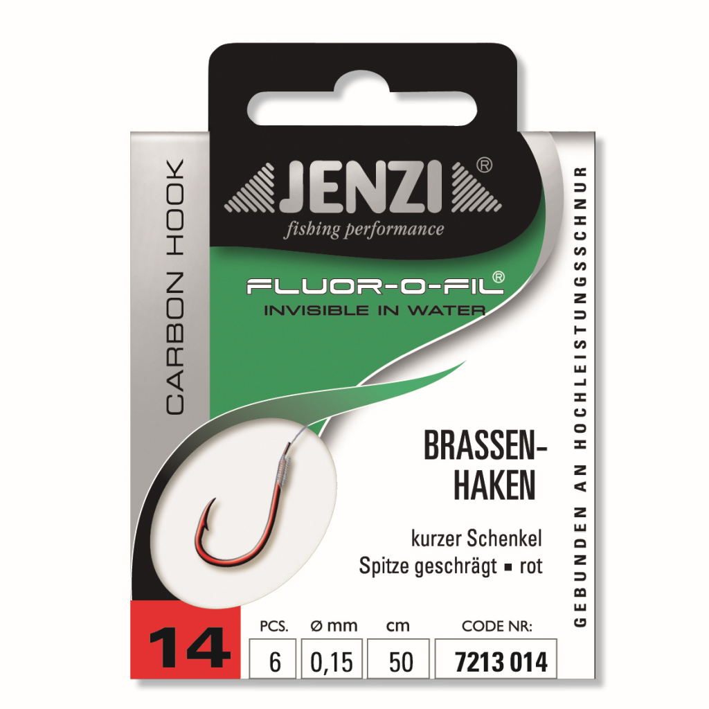 Brassenhaken, Gebunden an Fluor Carbon