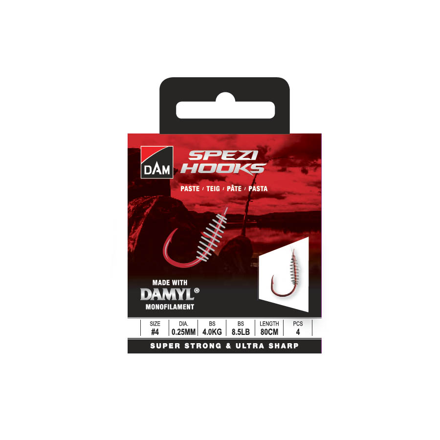 DAM Spezi Paste Leaders Vorfachhaken