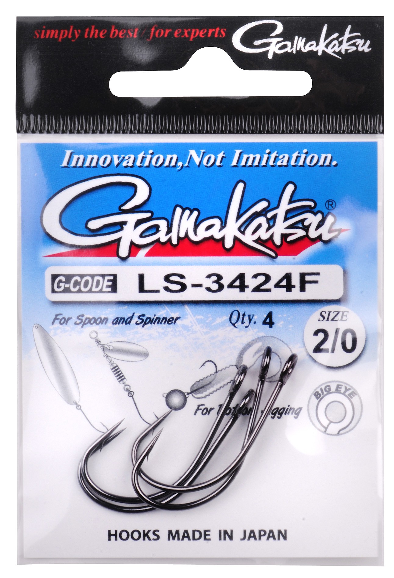 GAMAKATSU Haken für Spoon und Spinner